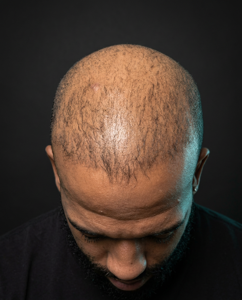 Full Scalp Restoration before treatment