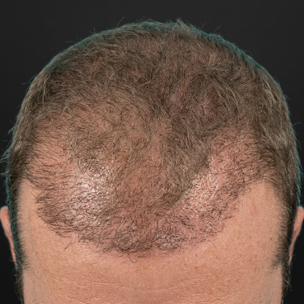 Hair Density Restoration before treatment